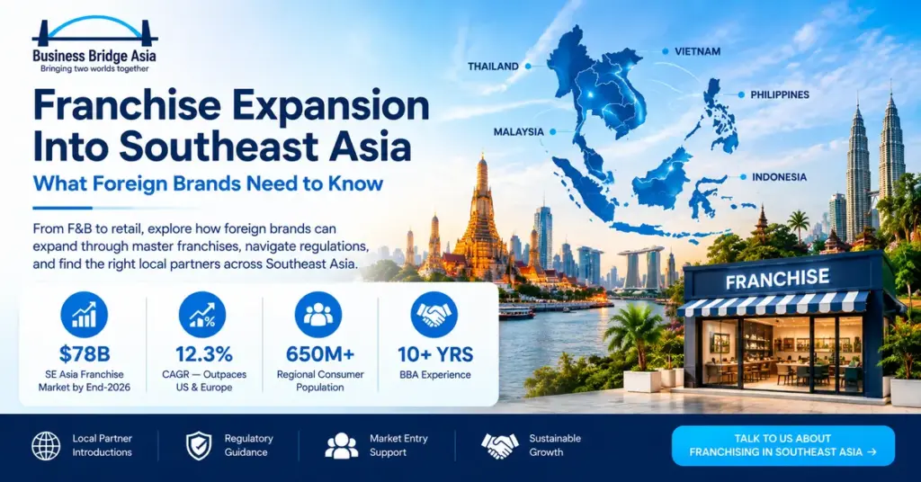 franchise expansion Southeast Asia